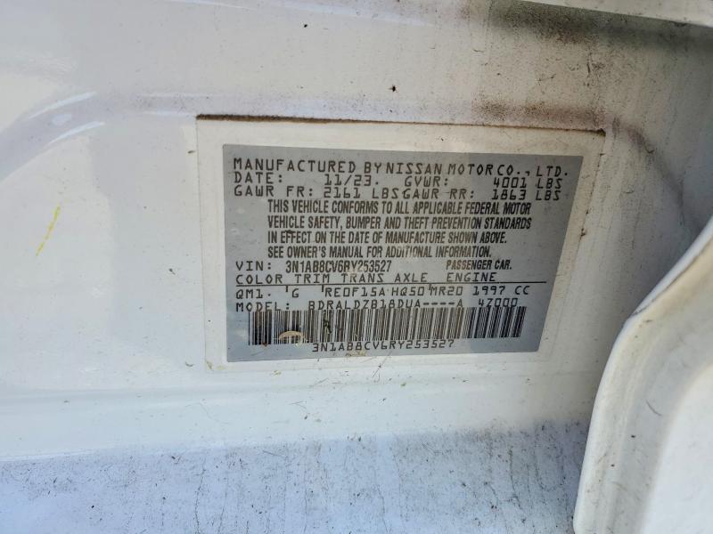 Aukcja sprzedaży 2024 Nissan Sentra, vin: 3N1AB8CV6RY253527, numer aukcji: 49313206