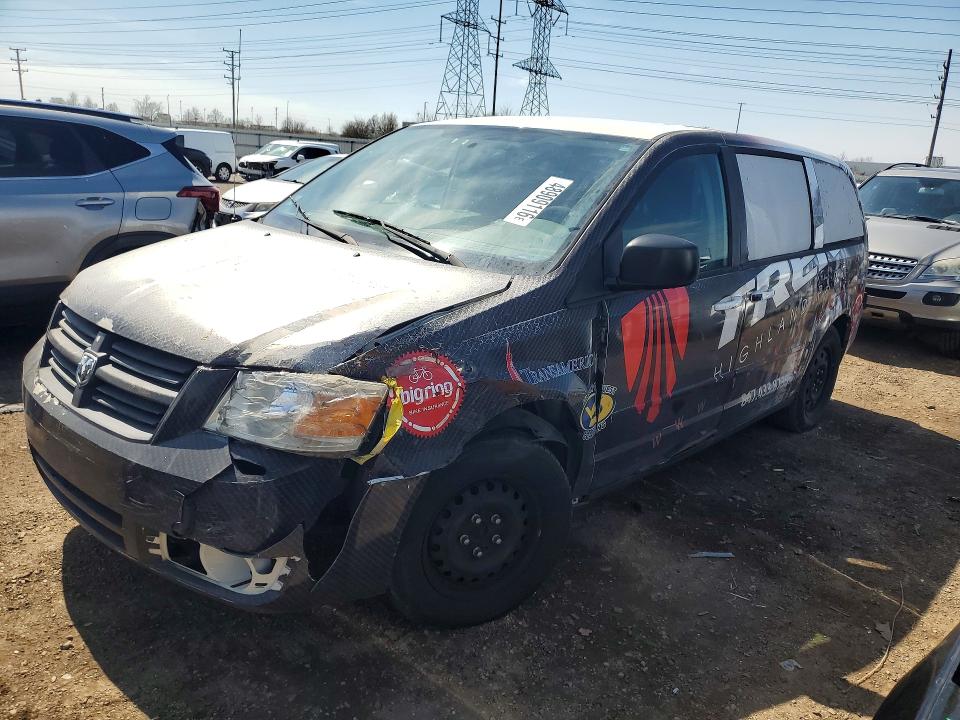 2010 Dodge Grand Caravan მანქანა იყიდება აუქციონზე, vin: 2D4RN4DE9AR146607, აუქციონის ნომერი: 48909116