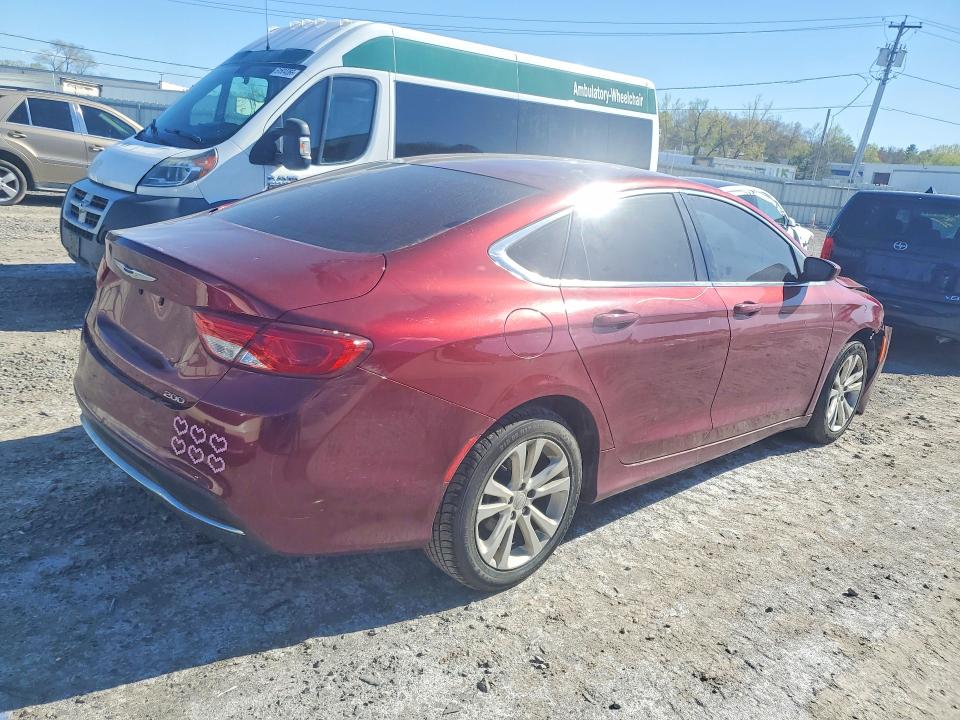 Продажа на аукционе авто 2015 Chrysler 200, vin: 1C3CCCAB2FN589963, номер лота: 50081336