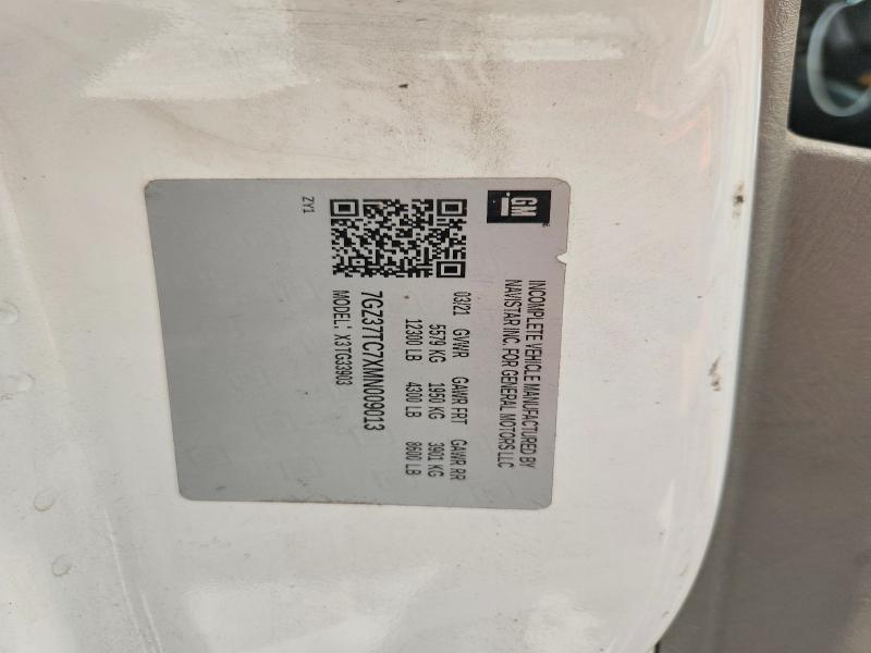 Aukcja sprzedaży 2021 Gmc Savana, vin: 7GZ37TC7XMN009013, numer aukcji: 50317816