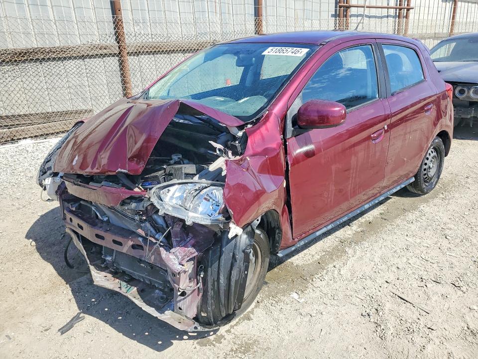 Aukcja sprzedaży 2018 Mitsubishi Mirage, vin: ML32A3HJ2JH006117, numer aukcji: 51865746