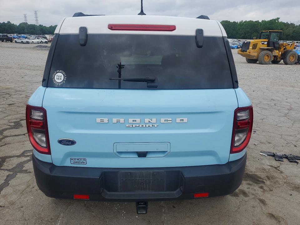 51240056 :رقم المزاد ، 3FMCR9G64PRD10594 vin ، 2023 Ford Bronco Sport مزاد بيع