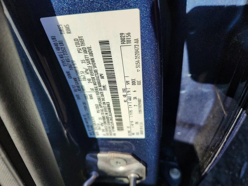 48544946 :رقم المزاد ، 1FMCU9J92JUA66963 vin ، 2018 Ford Escape مزاد بيع