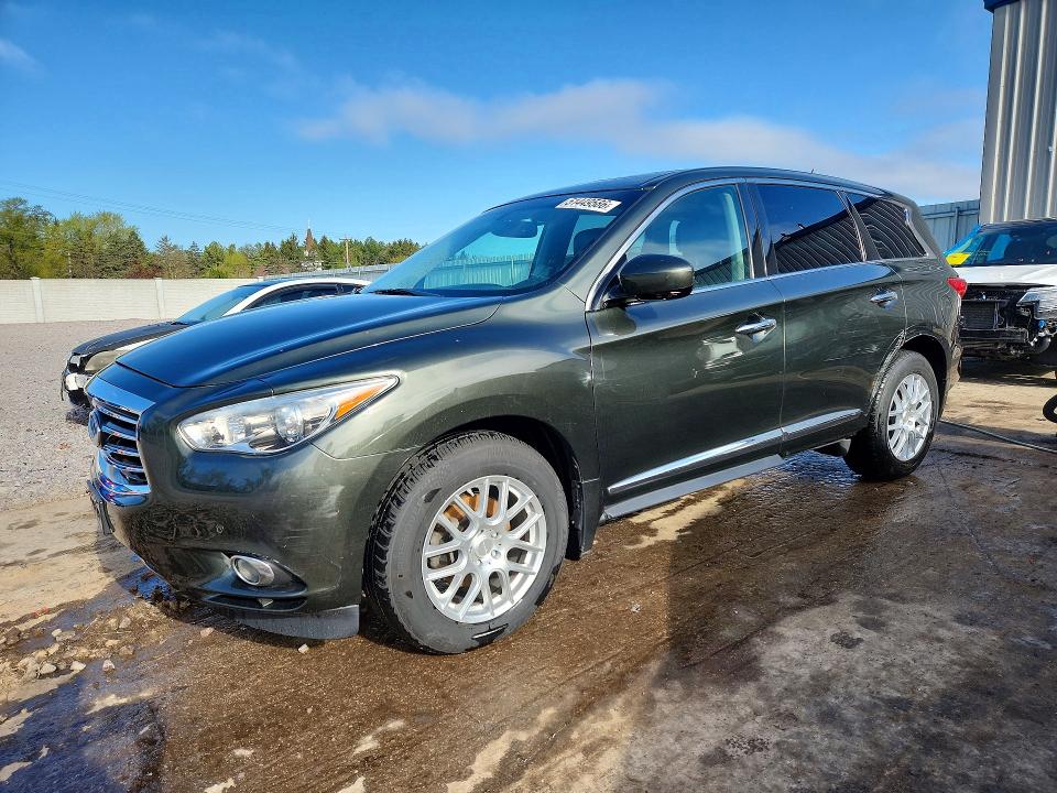 51449586 :رقم المزاد ، 5N1AL0MM3DC313231 vin ، 2013 Infiniti Jx35 مزاد بيع