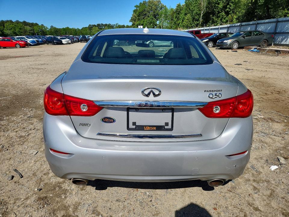 2014 Infiniti Q50 მანქანა იყიდება აუქციონზე, vin: JN1BV7AR1EM685774, აუქციონის ნომერი: 51240446