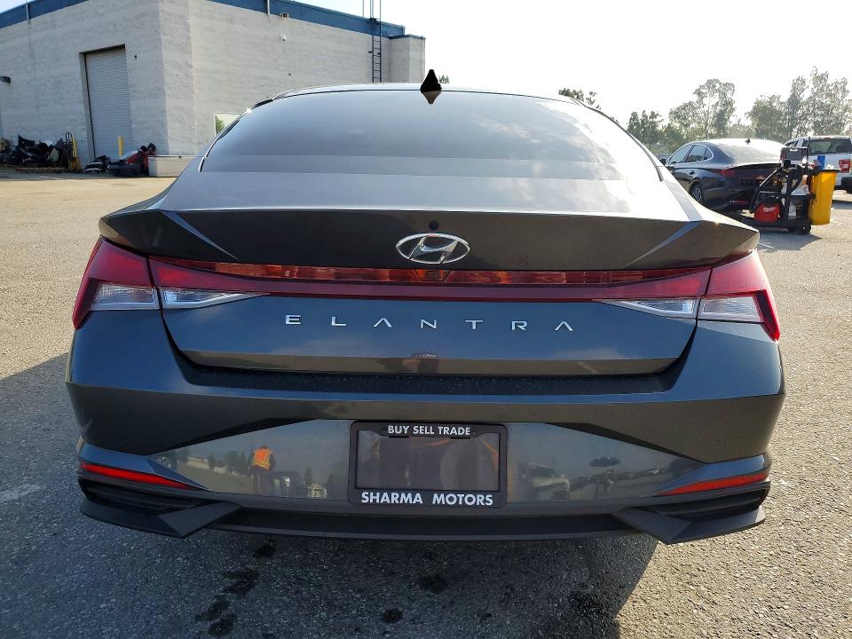 2022 Hyundai Elantra მანქანა იყიდება აუქციონზე, vin: 5NPLM4AG1NH063445, აუქციონის ნომერი: 51907156