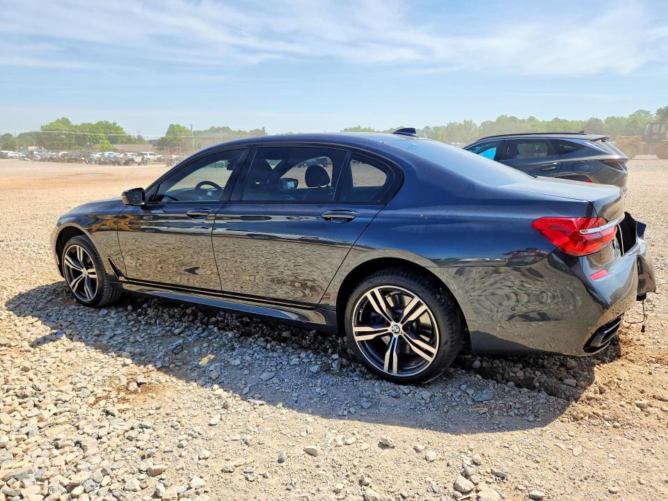 2017 Bmw 740 მანქანა იყიდება აუქციონზე, vin: WBA7E2C50HG740036, აუქციონის ნომერი: 50765936