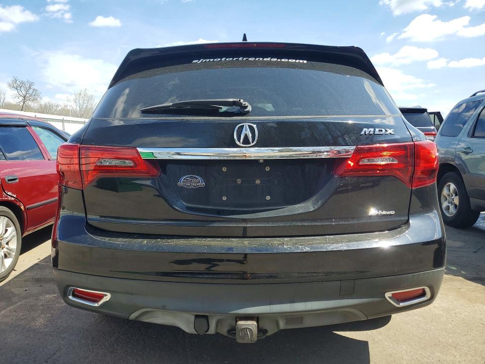 2014 Acura Mdx მანქანა იყიდება აუქციონზე, vin: 5FRYD4H25EB003004, აუქციონის ნომერი: 48181526