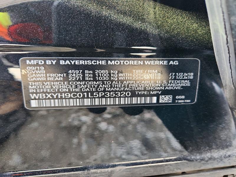 Продажа на аукционе авто 2020 Bmw X2, vin: WBXYH9C01L5P35320, номер лота: 50524486