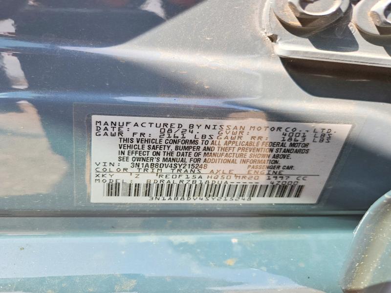 Продаж на аукціоні авто 2025 Nissan Sentra, vin: 3N1AB8DV4SY215248, номер лоту: 51162936