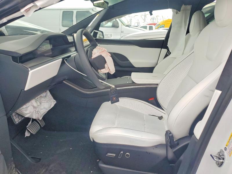 2025 Tesla Model X მანქანა იყიდება აუქციონზე, vin: 7SAXCBE63SF465376, აუქციონის ნომერი: 49022256