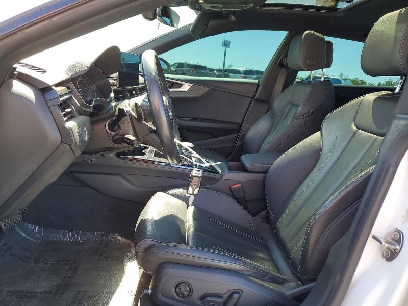 2021 Audi A5 Sport 40 Prem Qua მანქანა იყიდება აუქციონზე, vin: WAUDACF54MA021062, აუქციონის ნომერი: 48850556