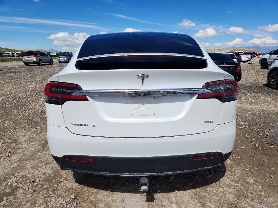 2017 Tesla Model X მანქანა იყიდება აუქციონზე, vin: 5YJXCBE21HF029550, აუქციონის ნომერი: 49474746