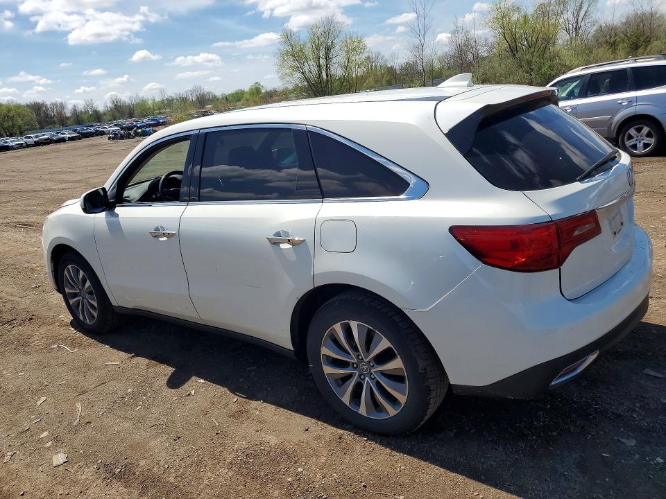 Aukcja sprzedaży 2015 Acura Mdx, vin: 5FRYD4H4XFB014440, numer aukcji: 50497786