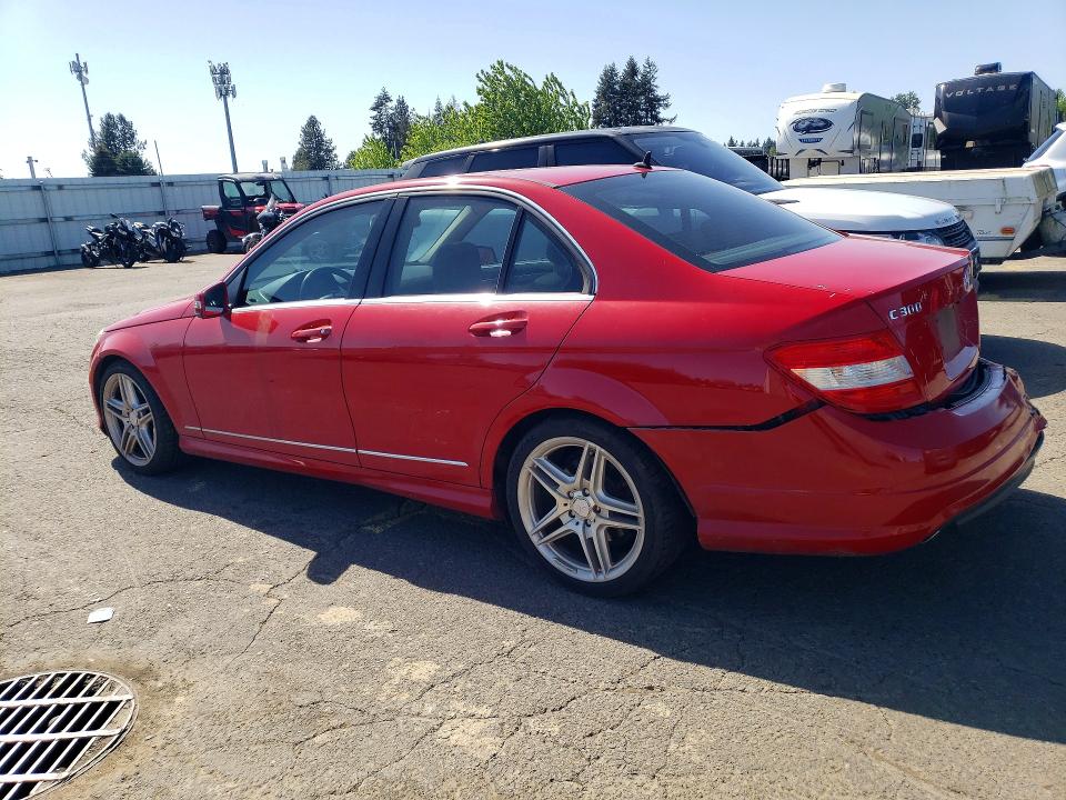 Продажа на аукционе авто 2010 Mercedes-benz C, vin: WDDGF5EB2AR113374, номер лота: 50793116