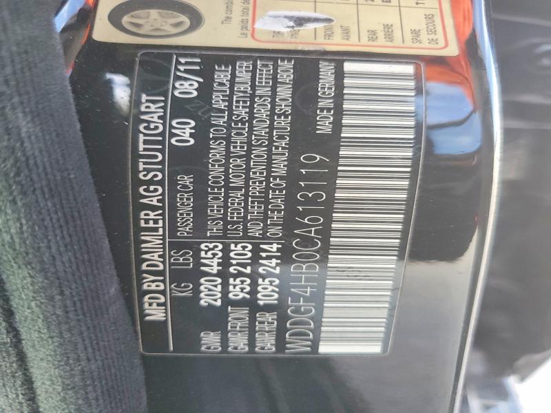 Продажа на аукционе авто 2012 Mercedes-benz C, vin: WDDGF4HB0CA613119, номер лота: 50111166