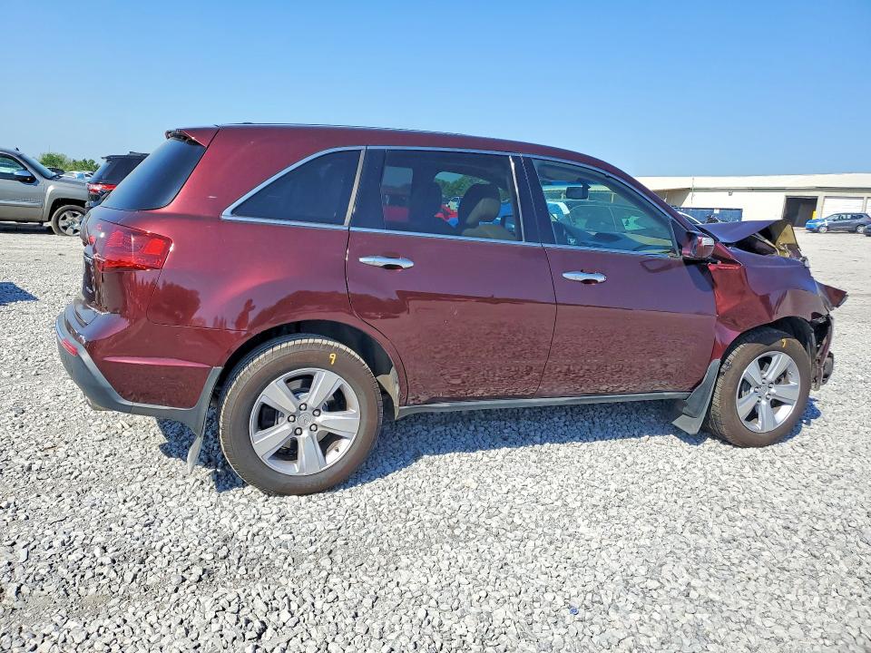 Продаж на аукціоні авто 2012 Acura Mdx, vin: 2HNYD2H21CH524521, номер лоту: 51011006