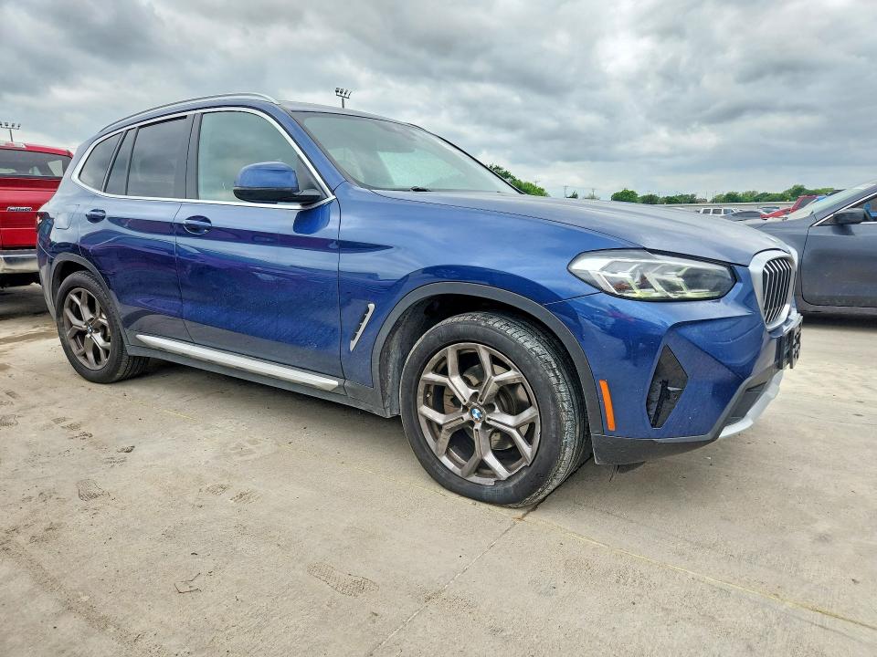 2022 Bmw X3 მანქანა იყიდება აუქციონზე, vin: 5UX53DP04N9K76905, აუქციონის ნომერი: 50548596
