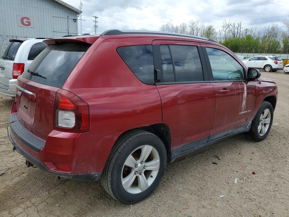 Продаж на аукціоні авто 2016 Jeep Compass, vin: 1C4NJDBB9GD521231, номер лоту: 51652666