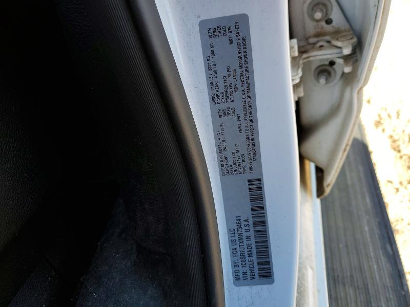 Продаж на аукціоні авто 2021 Ram 1500, vin: 1C6SRFJTXMN734641, номер лоту: 50491276