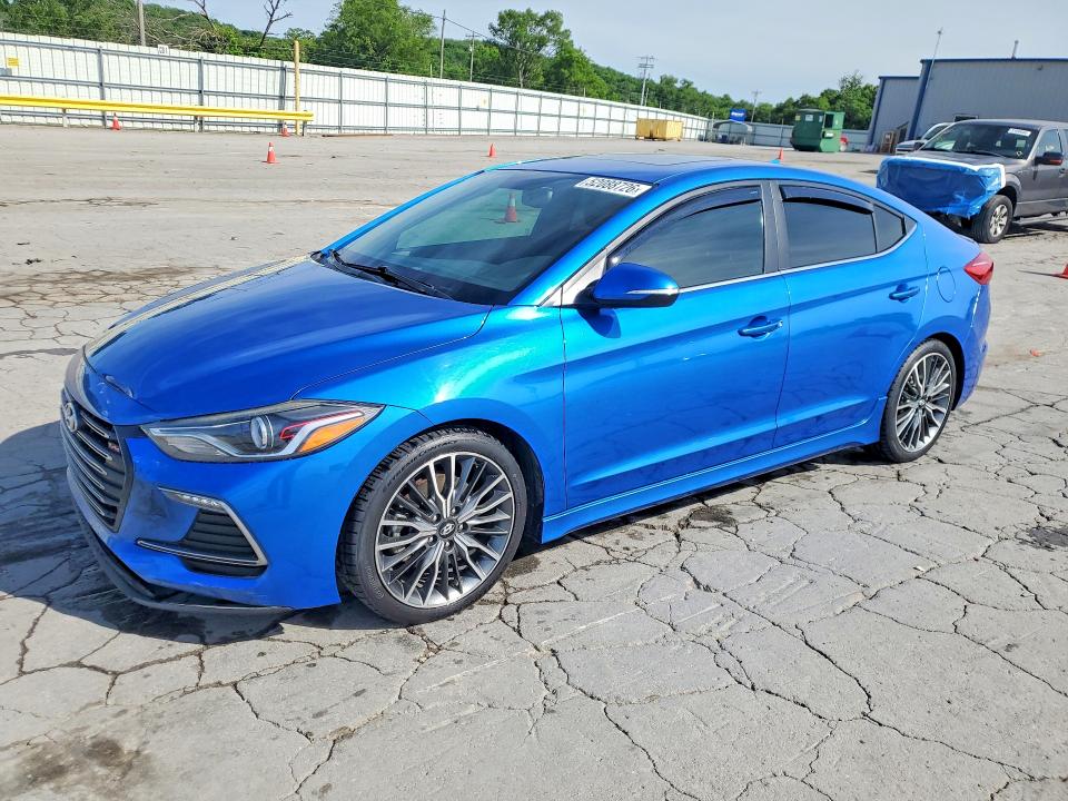 52088726 :رقم المزاد ، KMHD04LB1HU330719 vin ، 2017 Hyundai Elantra مزاد بيع