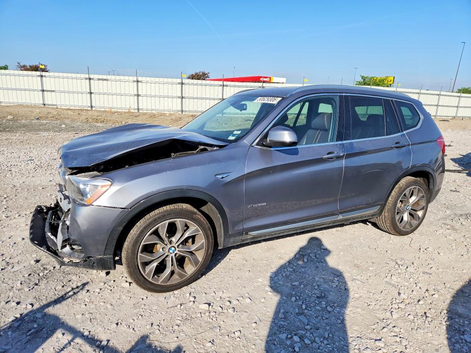 Aukcja sprzedaży 2016 Bmw X3, vin: 5UXWX9C54G0D84670, numer aukcji: 50629306