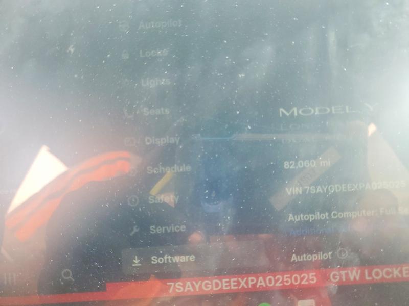 Продажа на аукционе авто 2023 Tesla Model Y, vin: 7SAYGDEEXPA025025, номер лота: 49025496