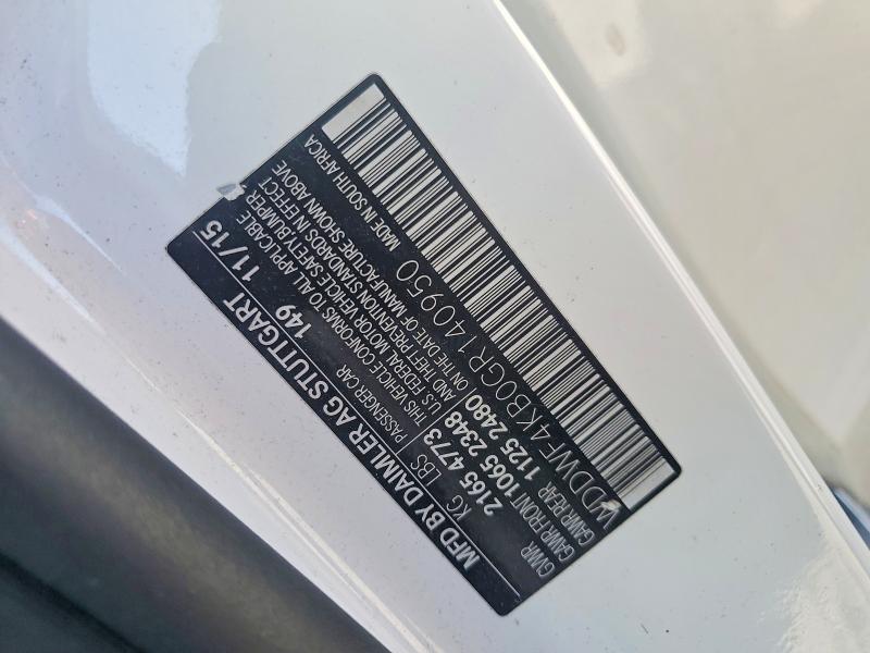 Продаж на аукціоні авто 2016 Mercedes-benz C, vin: WDDWF4KB0GR140950, номер лоту: 49779196