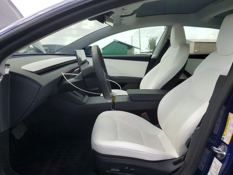 50586986 :رقم المزاد ، 5YJ3E1EBXSF937618 vin ، 2025 Tesla Model 3 مزاد بيع