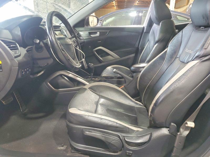 2015 Hyundai Veloster მანქანა იყიდება აუქციონზე, vin: KMHTC6AE6FU235775, აუქციონის ნომერი: 51529816