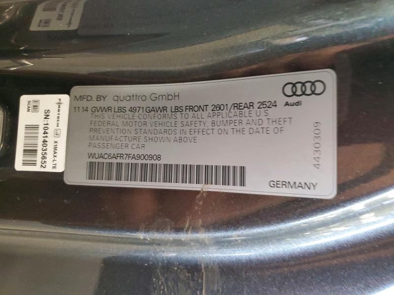 Продажа на аукционе авто 2015 Audi Rs5, vin: WUAC6AFR7FA900908, номер лота: 50046496