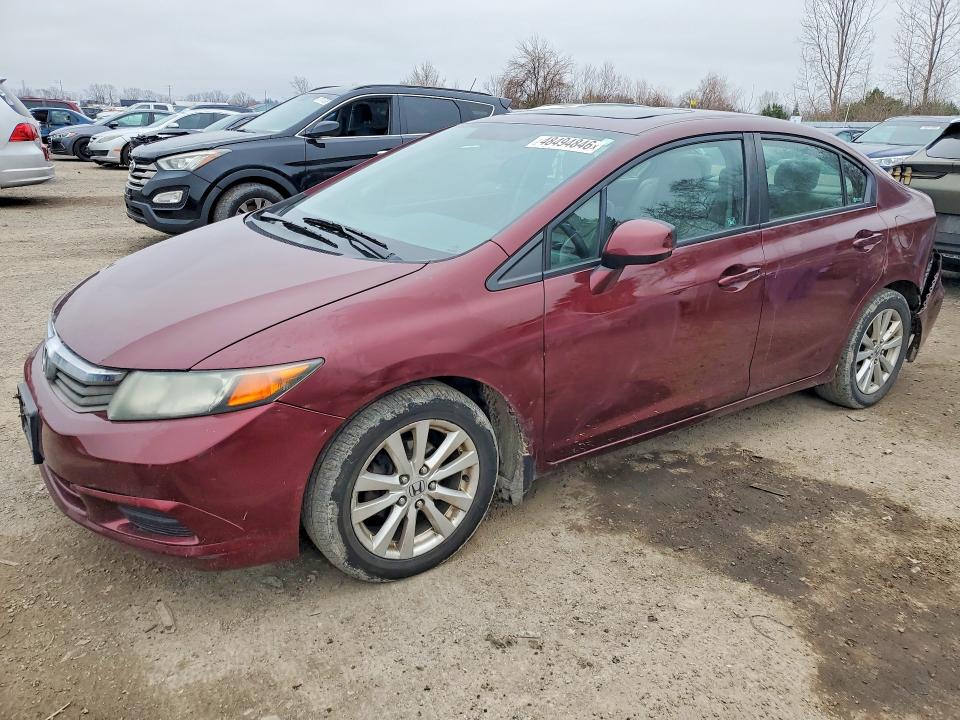 Aukcja sprzedaży 2012 Honda Civic, vin: 2HGFB2F96CH006876, numer aukcji: 48494846