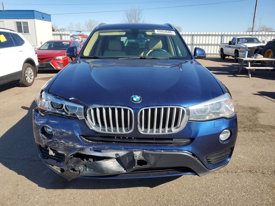 Aukcja sprzedaży 2016 Bmw X3, vin: 5UXWX9C53G0D84997, numer aukcji: 49954686