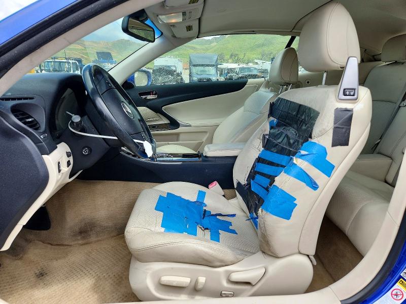 50851326 :رقم المزاد ، JTHFF2C23A2501857 vin ، 2010 Lexus Is مزاد بيع