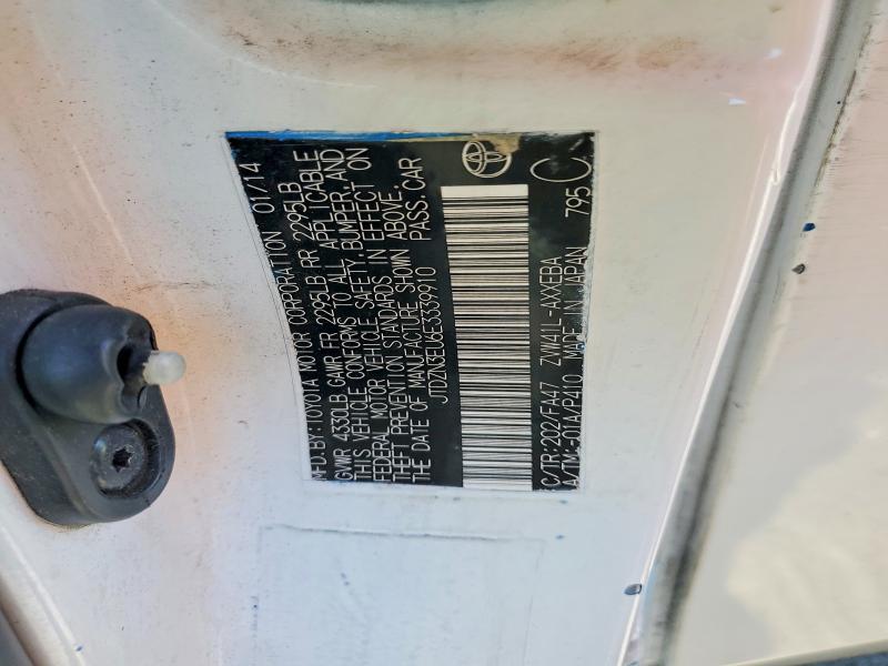 Auction sale of the 2014 Toyota Prius V, vin: JTDZN3EU6E3339910, lot number: 50297006