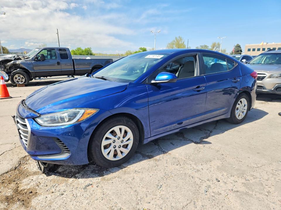 50790196 :رقم المزاد ، 5NPD74LF1HH135247 vin ، 2017 Hyundai Elantra مزاد بيع