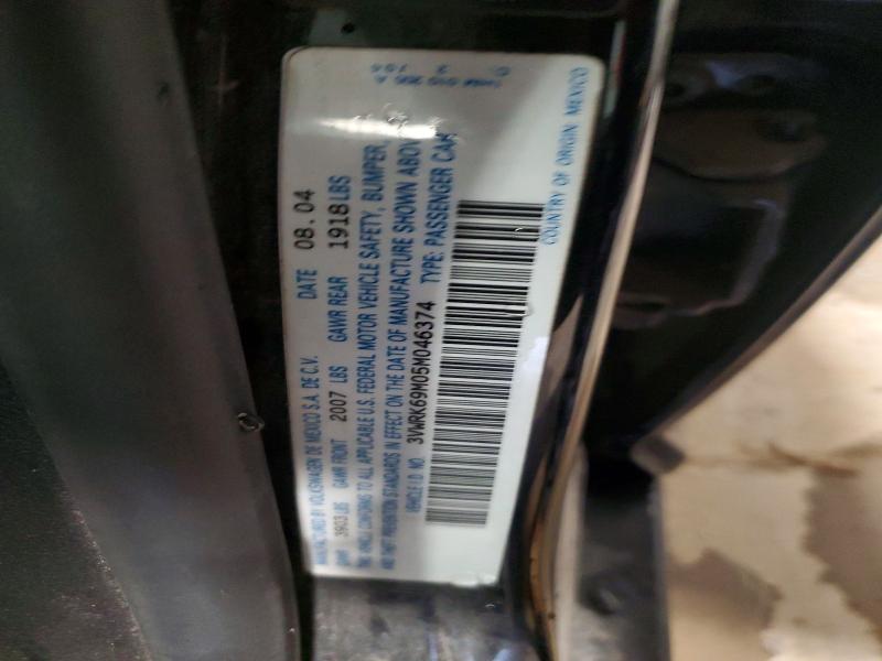 49552486 :رقم المزاد ، 3VWRK69M05M046374 vin ، 2005 Volkswagen Jetta مزاد بيع