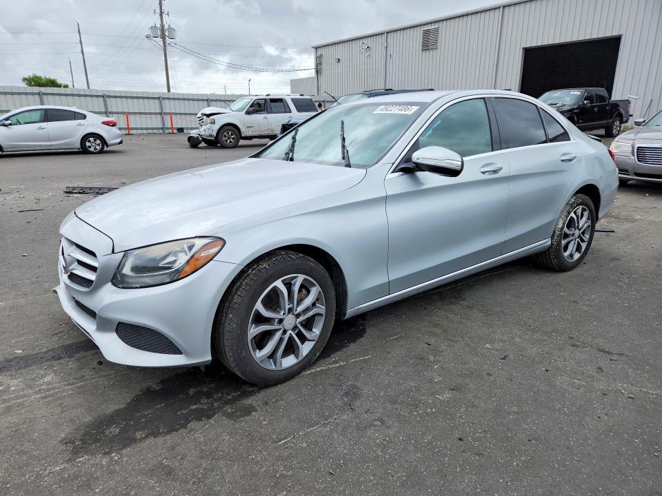 Auction sale of the 2015 Mercedes-benz C, vin: 55SWF4KB3FU030312, lot number: 49227486