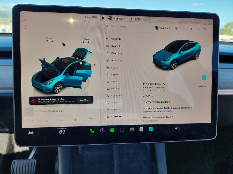 Aukcja sprzedaży 2022 Tesla Model Y, vin: 7SAYGDEE3NF561282, numer aukcji: 51212386