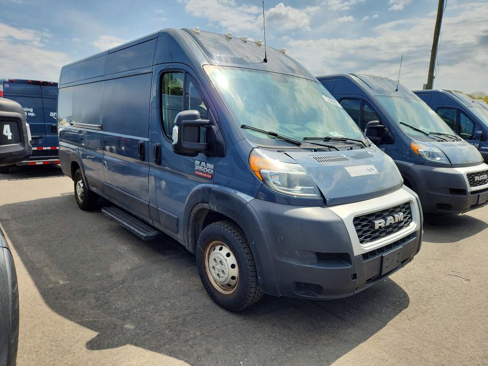 2020 Ram Promaster 3500 მანქანა იყიდება აუქციონზე, vin: 3C6URVJG6LE140024, აუქციონის ნომერი: 49717576