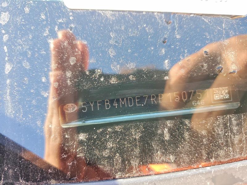 49655636 :رقم المزاد ، 5YFB4MDE7RP150751 vin ، 2024 Toyota Corolla مزاد بيع