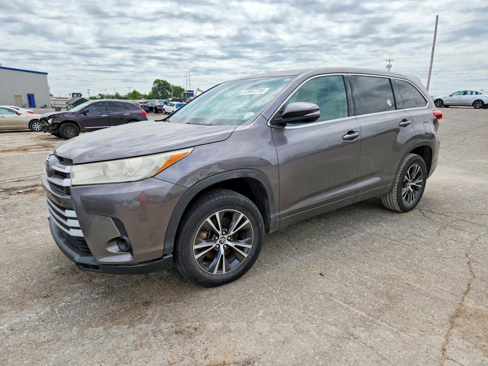 Продажа на аукционе авто 2018 Toyota Highlander, vin: 5TDZARFH3JS034471, номер лота: 51667716