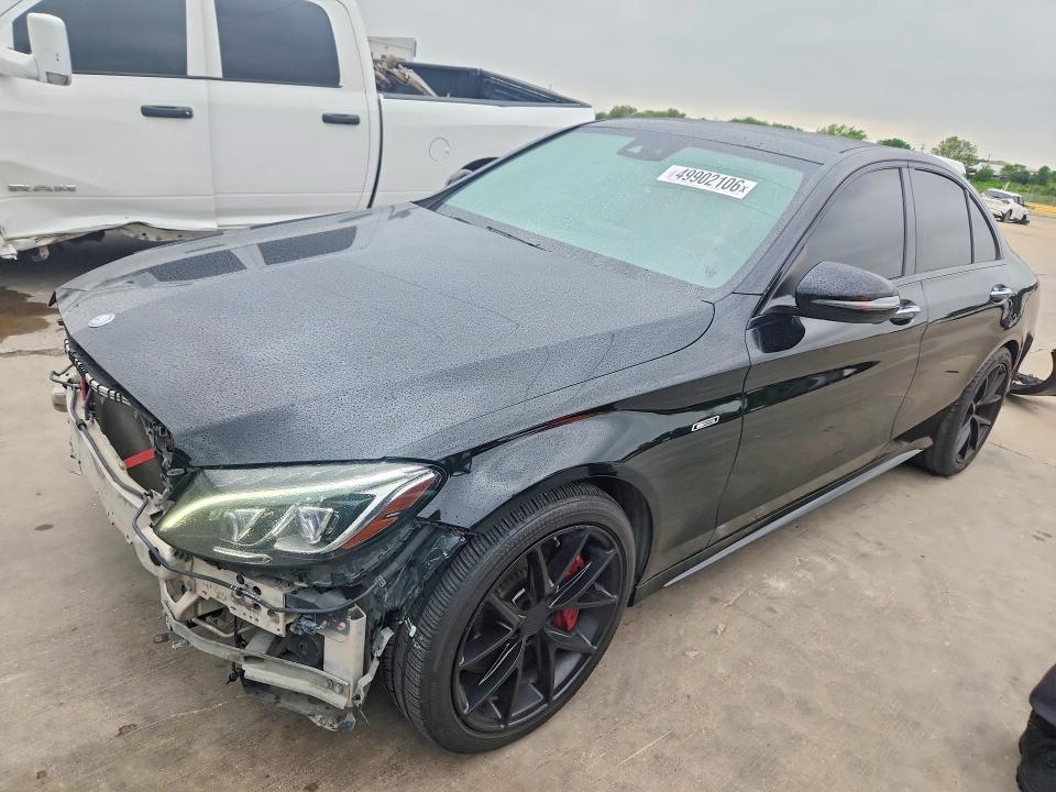 49902106 :رقم المزاد ، 55SWF6EB0GU128982 vin ، 2016 Mercedes-benz C مزاد بيع