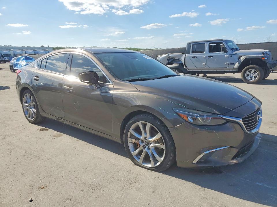 2017 Mazda 6 მანქანა იყიდება აუქციონზე, vin: JM1GL1V55H1124240, აუქციონის ნომერი: 50655586