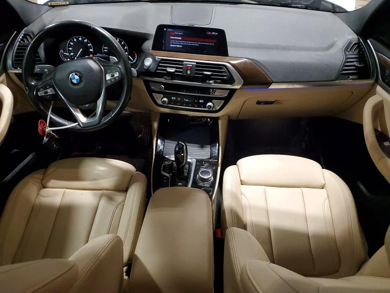 2021 Bmw X3 მანქანა იყიდება აუქციონზე, vin: 5UXTY5C07M9F30693, აუქციონის ნომერი: 48458506