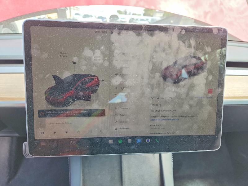 2022 Tesla Model 3 მანქანა იყიდება აუქციონზე, vin: 5YJ3E1EAXNF290083, აუქციონის ნომერი: 48872456