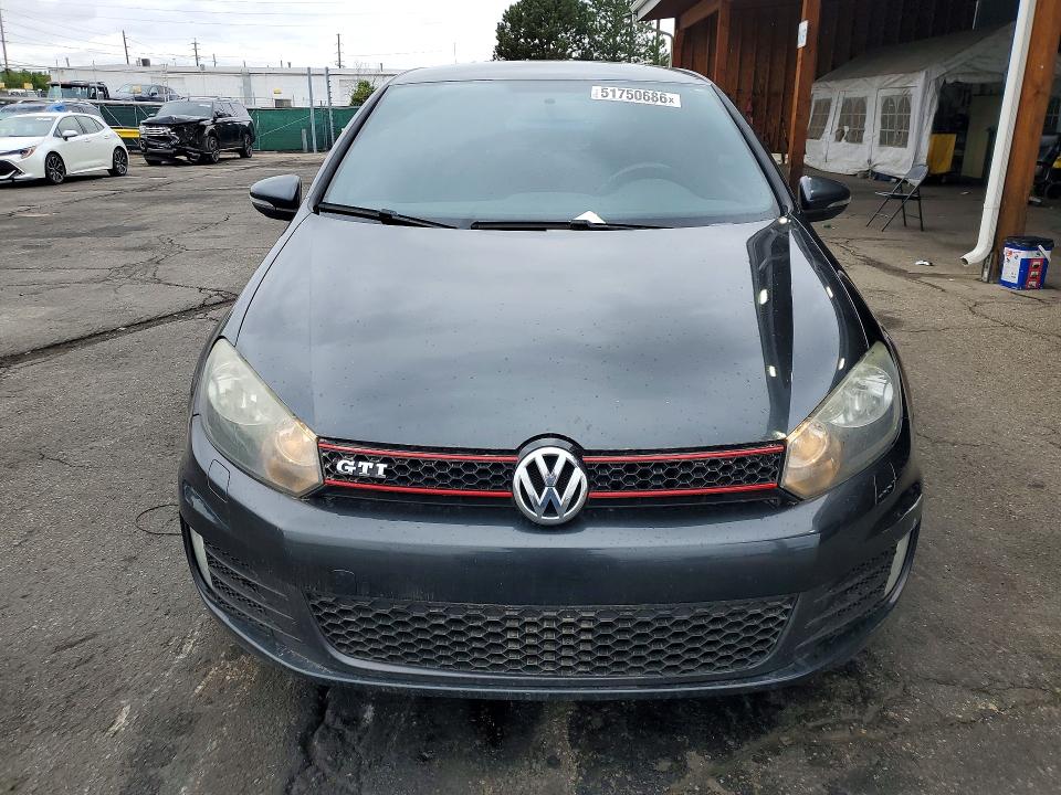 2012 Volkswagen Gti მანქანა იყიდება აუქციონზე, vin: WVWFD7AJ4CW283633, აუქციონის ნომერი: 51750686