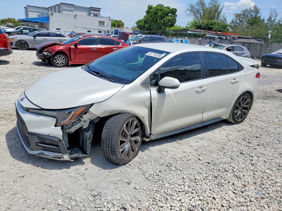 51778706 :رقم المزاد ، 5YFS4RCE6LP053224 vin ، 2020 Toyota Corolla مزاد بيع