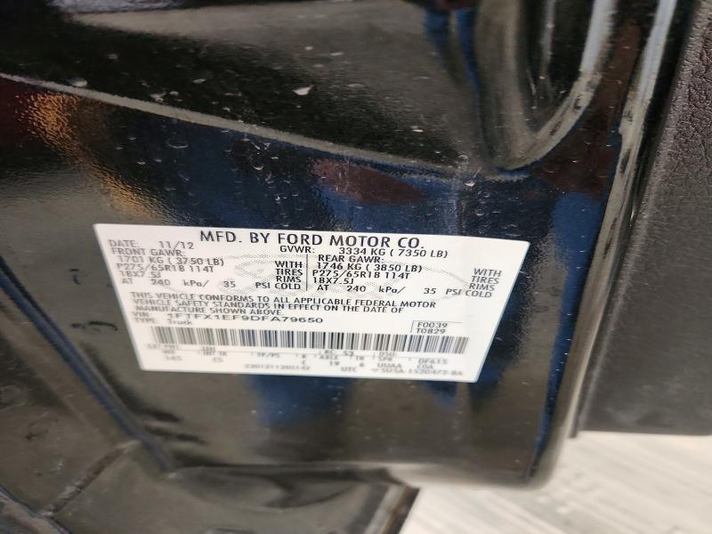 Aukcja sprzedaży 2013 Ford F150, vin: 1FTFX1EF9DFA79650, numer aukcji: 51167496