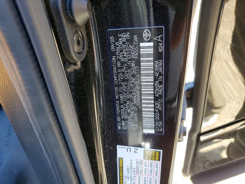Продаж на аукціоні авто 2023 Toyota Crown, vin: JTDAAAAF8P3016773, номер лоту: 50297876